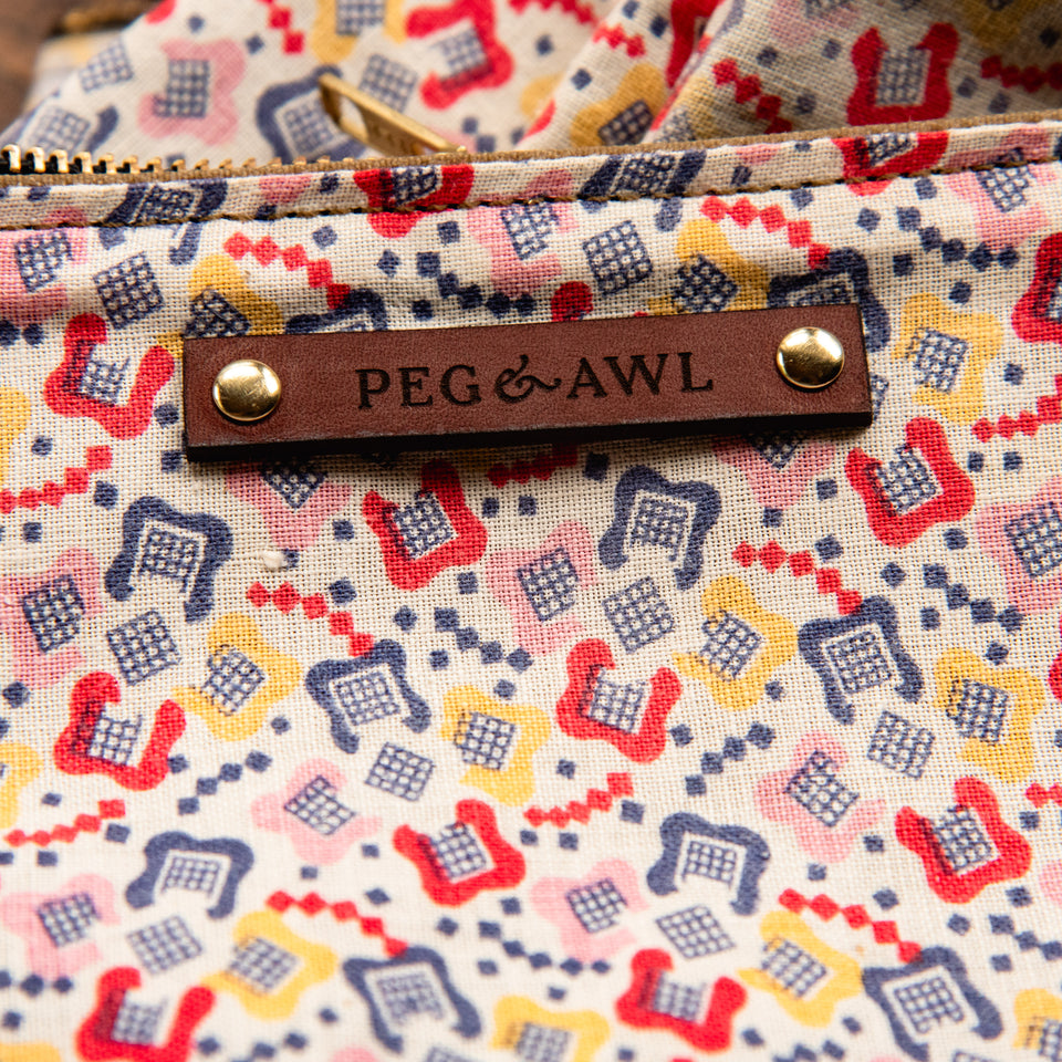 Keeper Pouch with Mid-Century Chicklets: Aaron