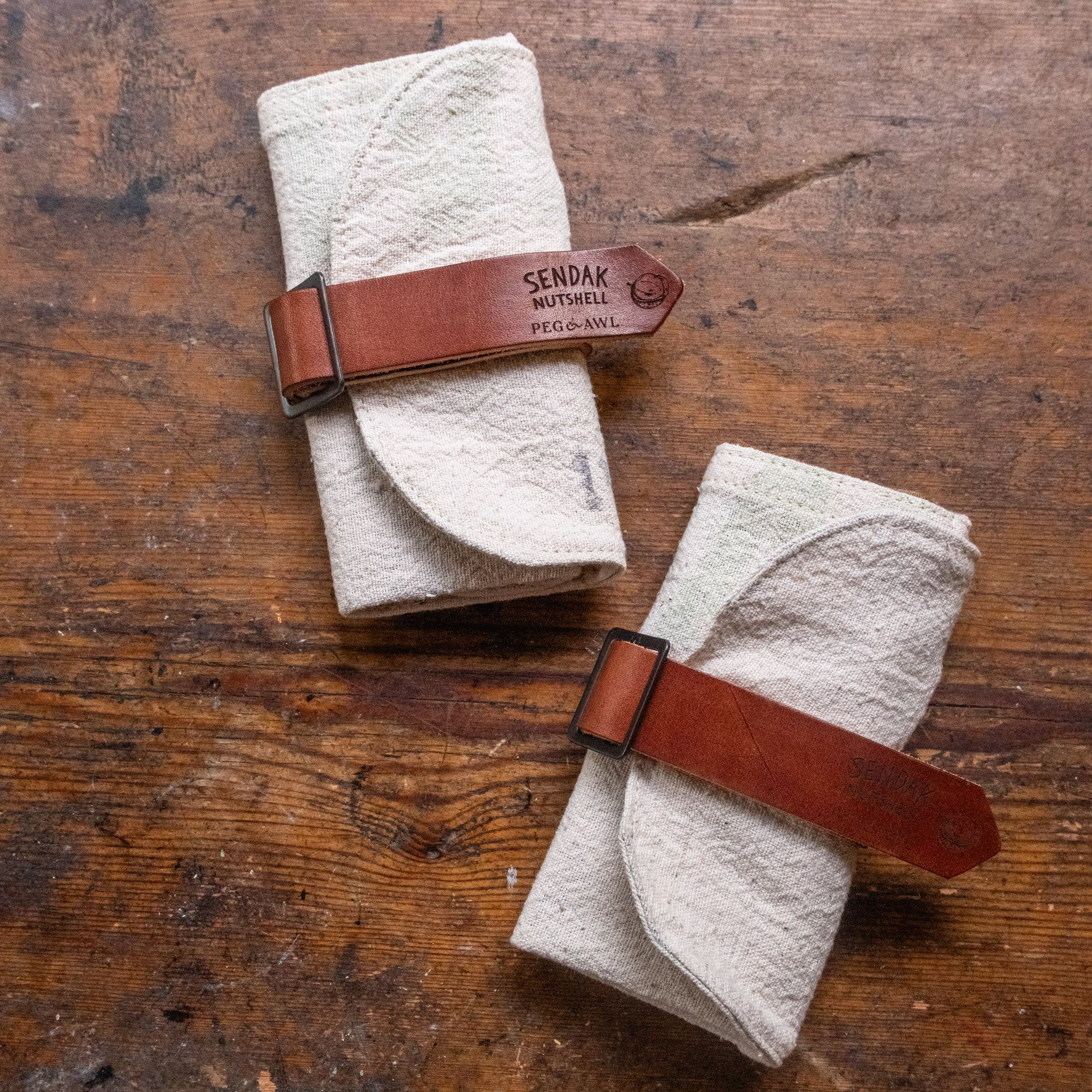 Sendak Nutshell with Mid-Century Seed Sack: Alfalfa