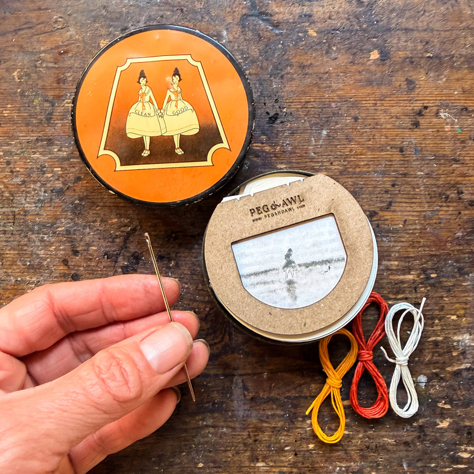 Clean & Good Round Tinned Bookbinding Kit