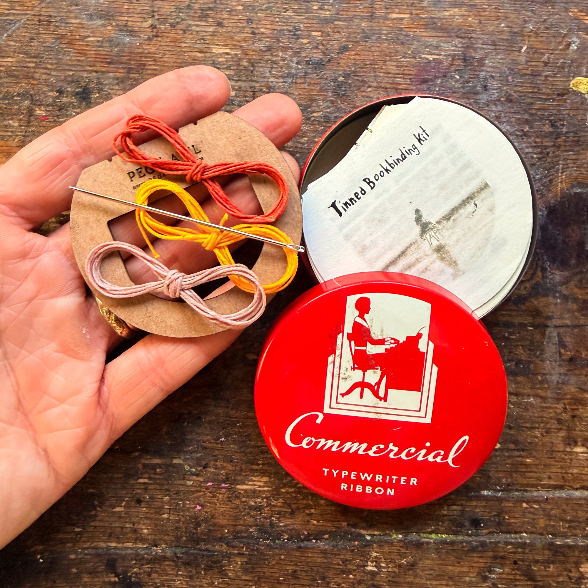Commercial Round Tinned Bookbinding Kit