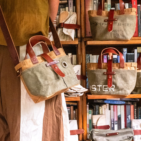 Mini Tote with Army Bag: Custer No. 4