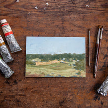 Framed Original Plein Air Painting by Walter Kent: Horse Cave, KY