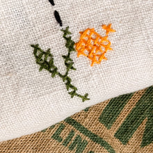 Standard Journal with Vintage Embroidery: Rosa
