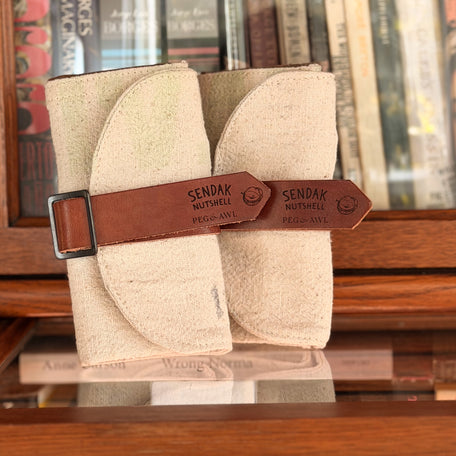 Sendak Nutshell with Mid-Century Seed Sack: Alfalfa