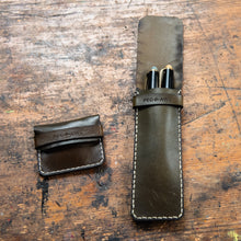 Leather Scraplings Pouch: Carson