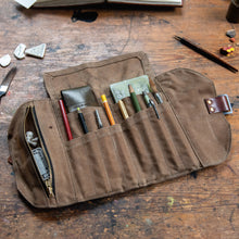 Leather Scraplings Pouch: Harper