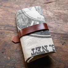 Sendak Mini Artist Roll with Early 1900s Cotton Cement Bag: Portland