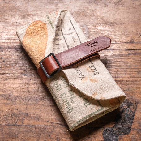 Sendak Mini Artist Roll with Vintage Feedsack: Husk