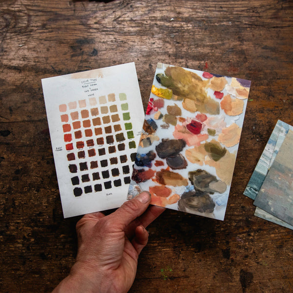 5 Postcards: Walter’s Paintings