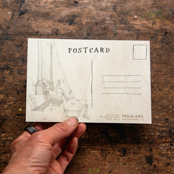 5 Postcards: Walter’s Paintings