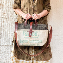 Standard Tote with Mid 1900s Seedsack: Hardy No. 2