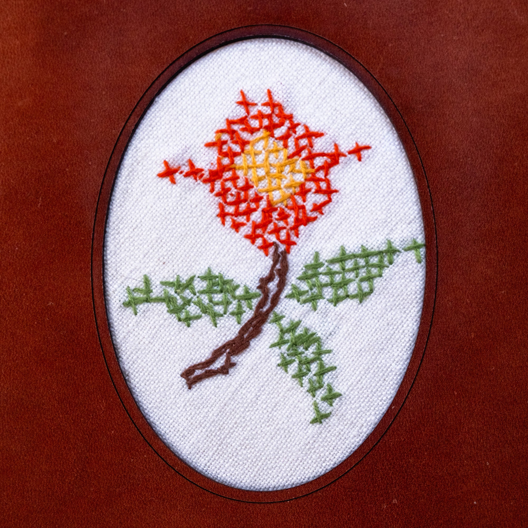 Companion Journal with Vintage Embroidery: Oisin