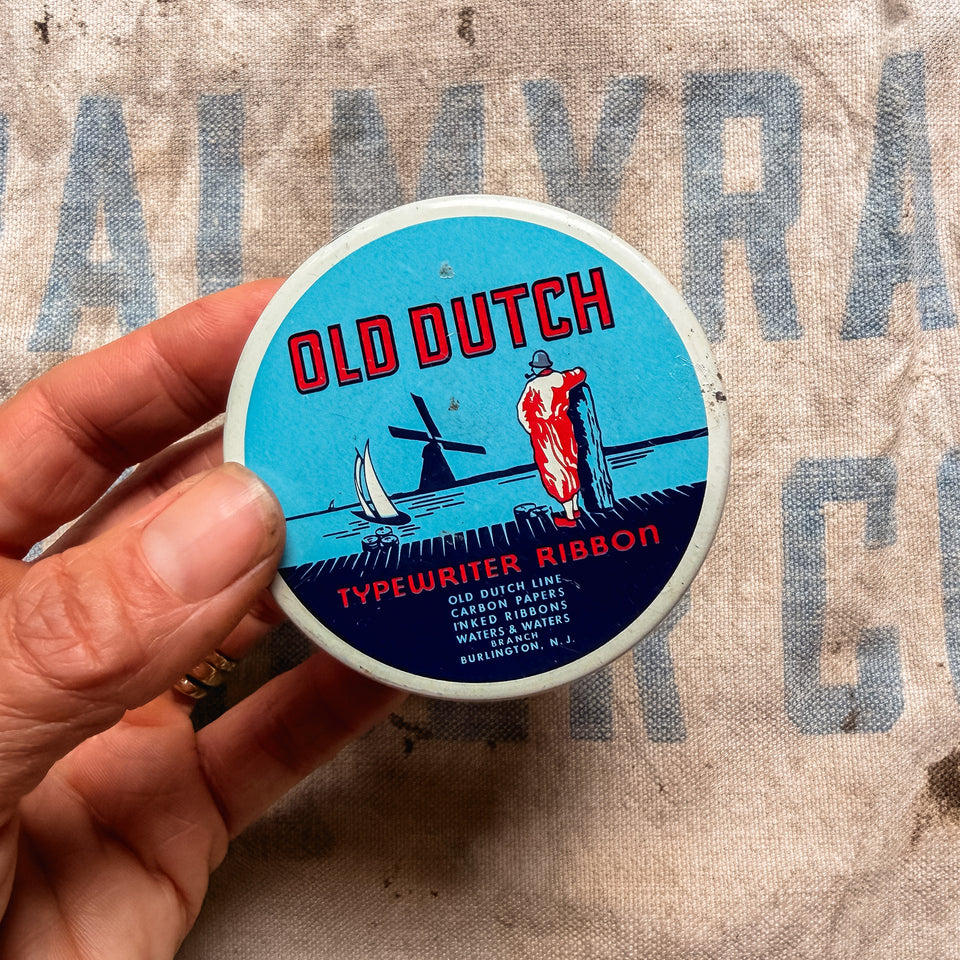 Typewriter Tinned Bookbinding Kit: Old Dutch
