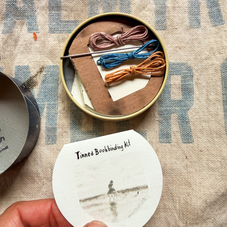 Typewriter Tinned Bookbinding Kit: Horse