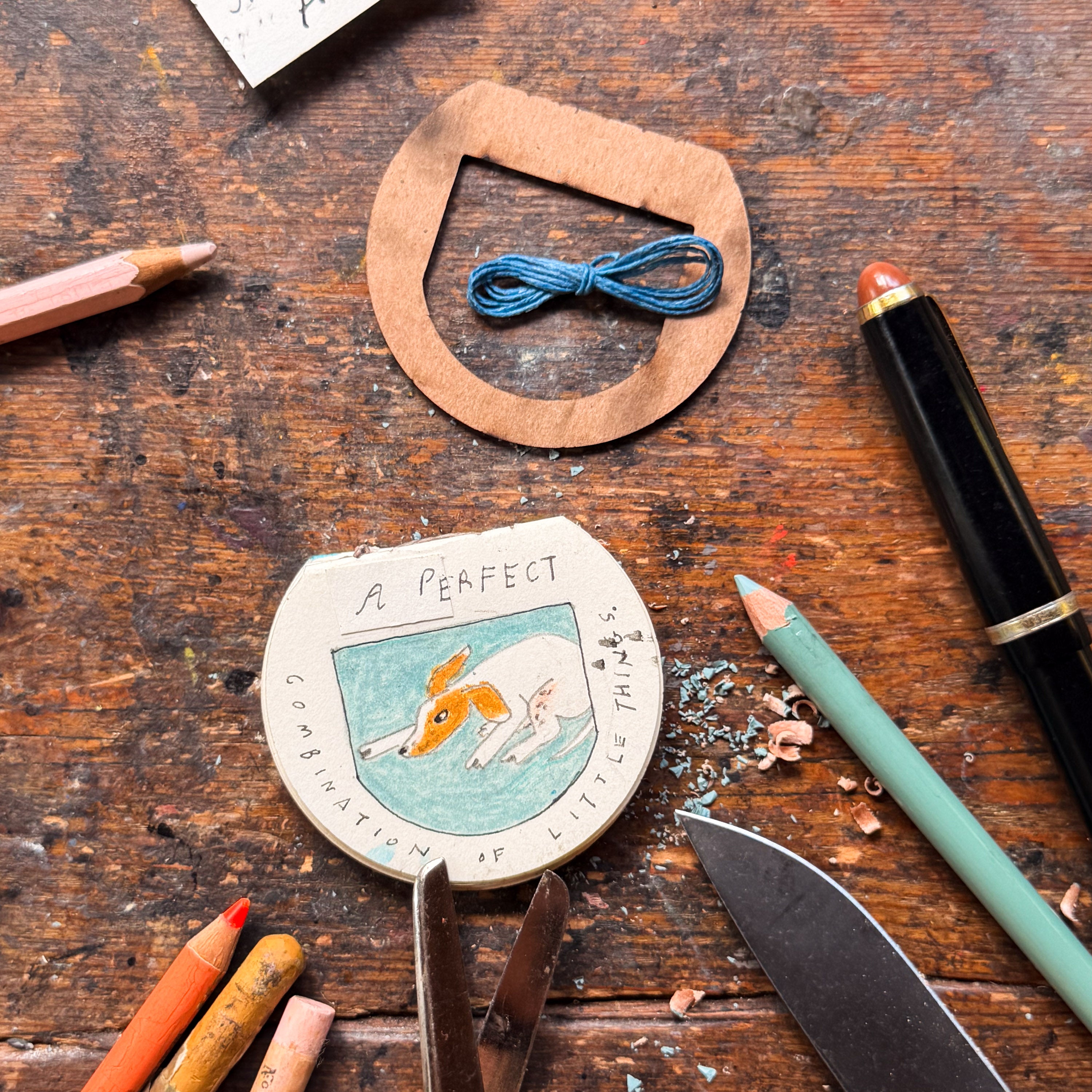 Typewriter Tinned Bookbinding Kit: Diana