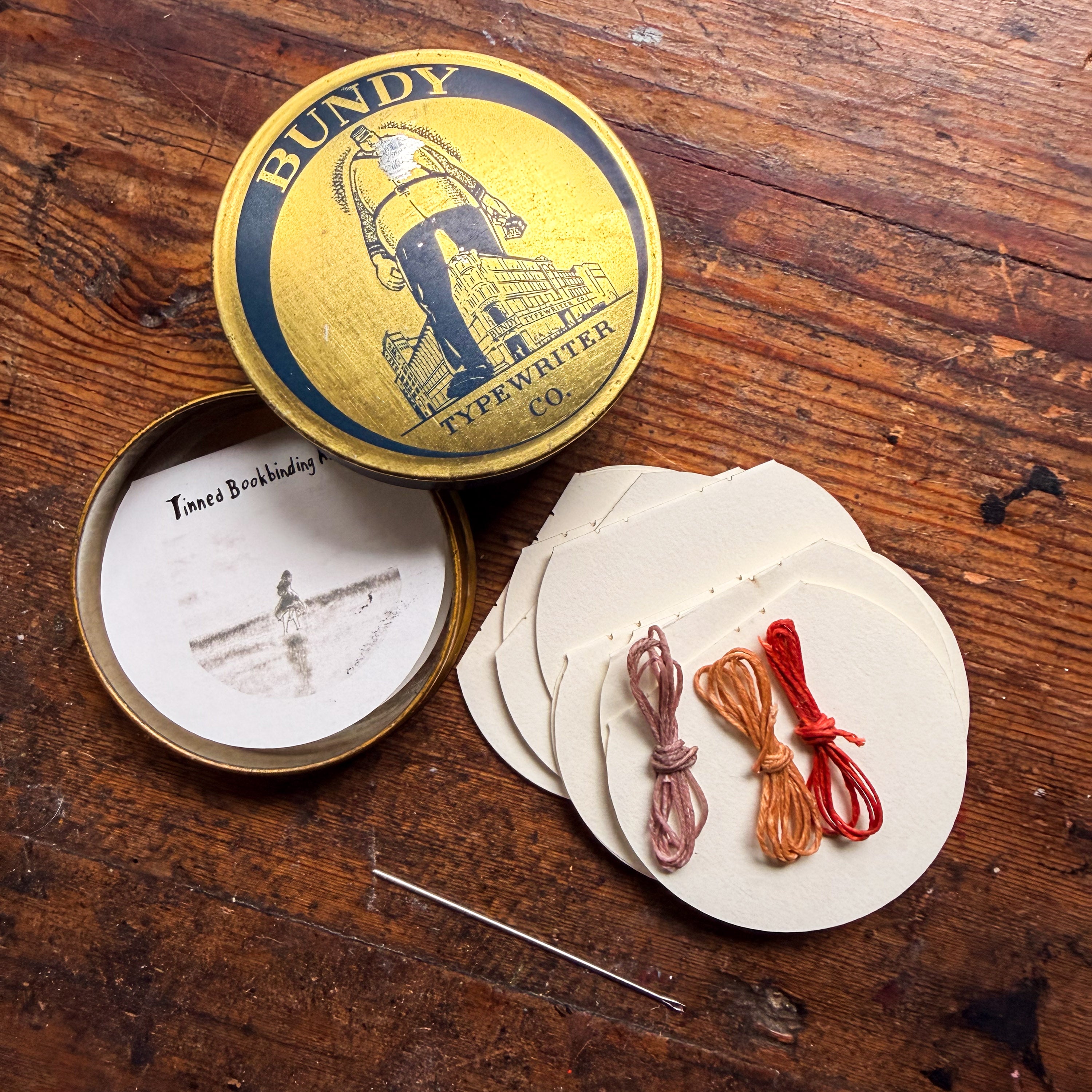 Typewriter Tinned Bookbinding Kit: Dalton