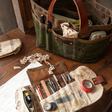 Tove Artist Tote with Army Canvas (Plain)