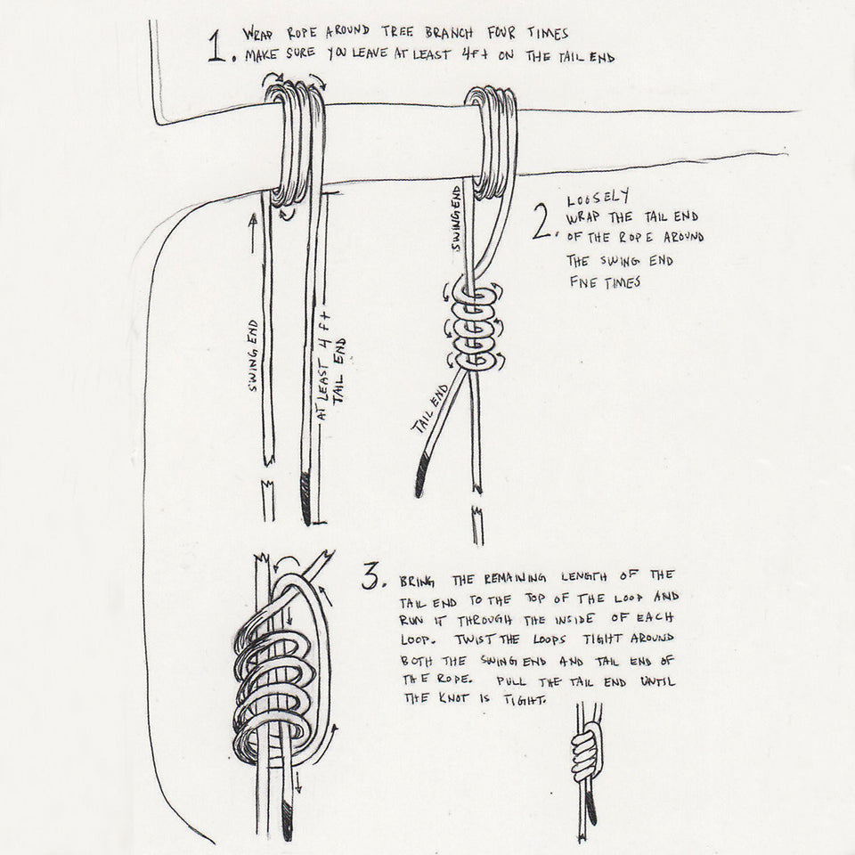 Olde-Fashioned Tree Swing