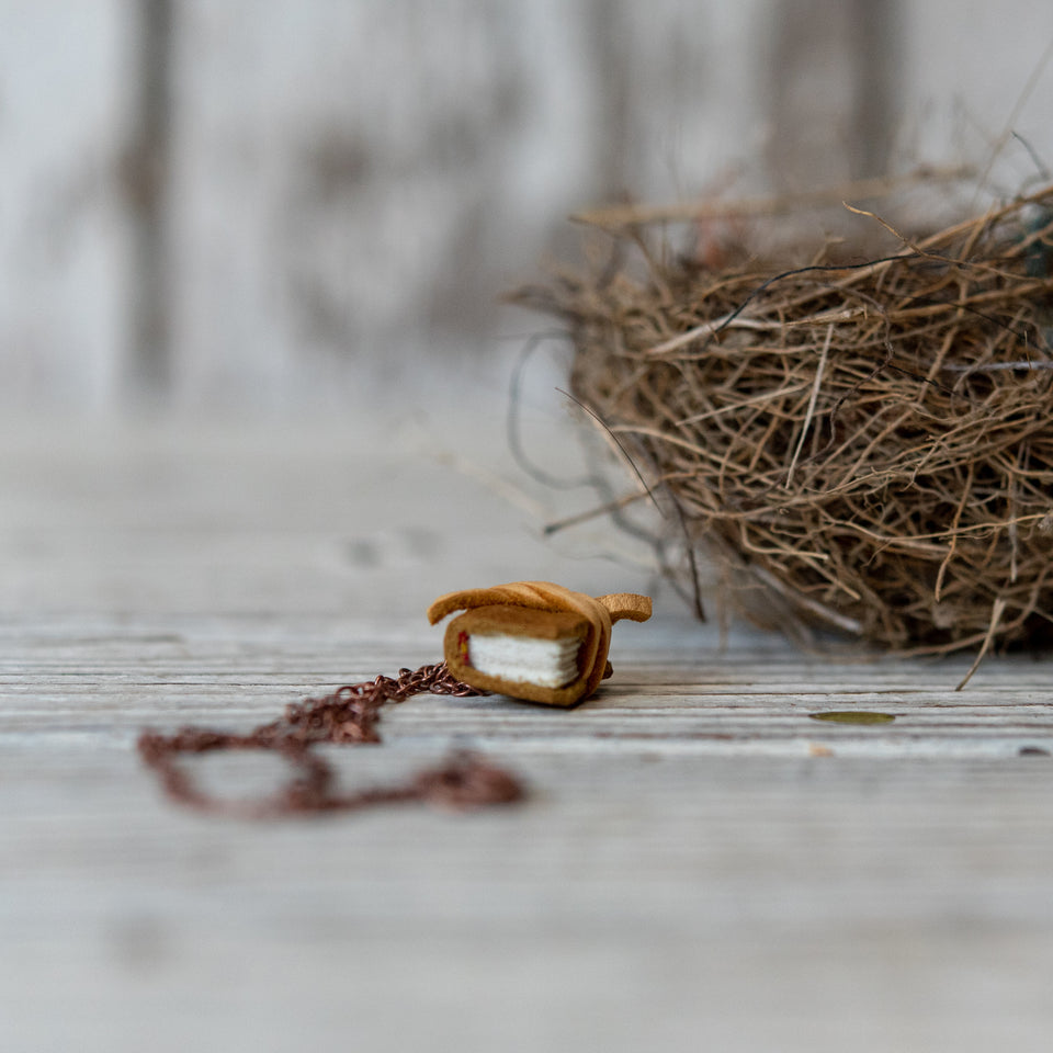 Book Necklace: Husk