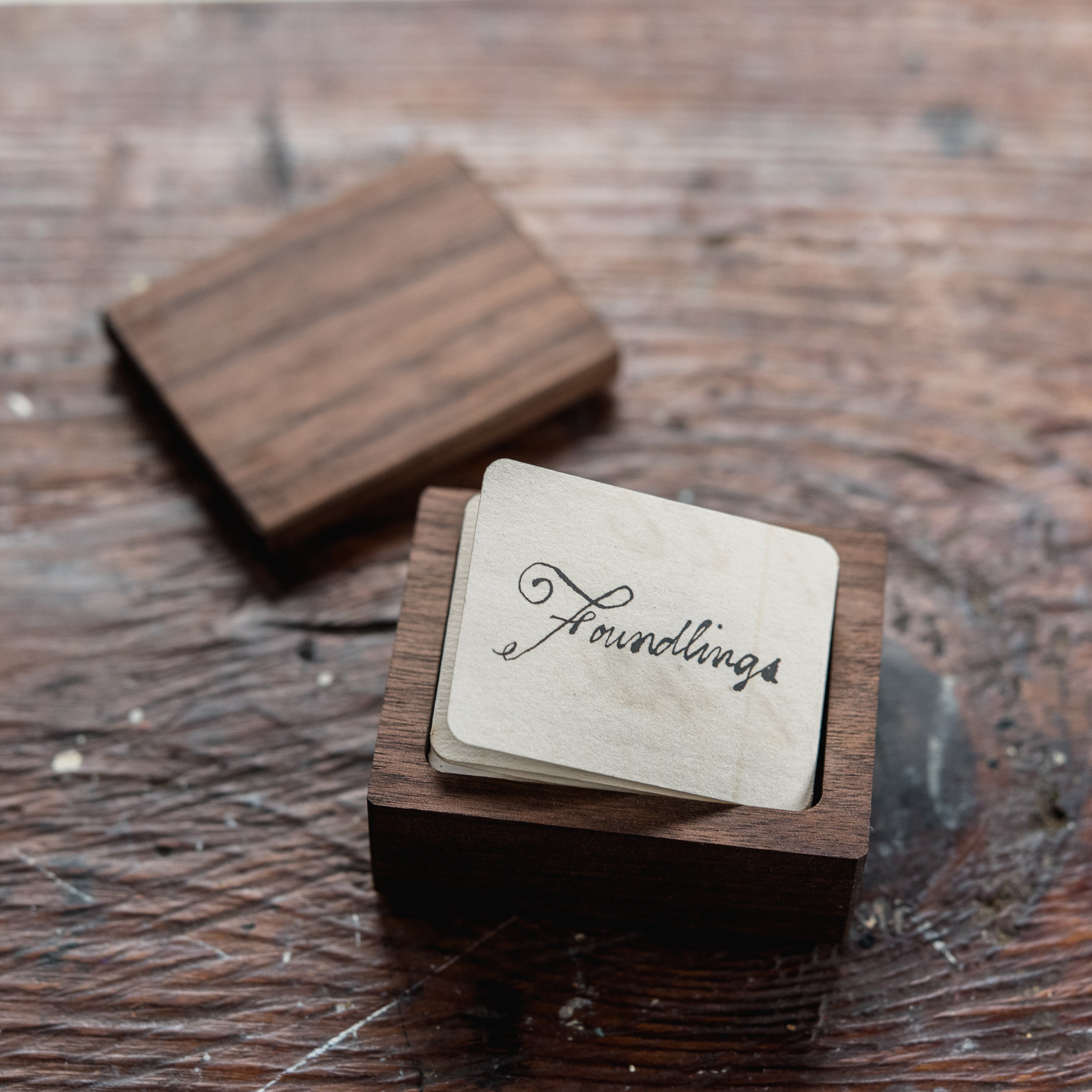 Foundlings Earrings: Ivy (Goat)