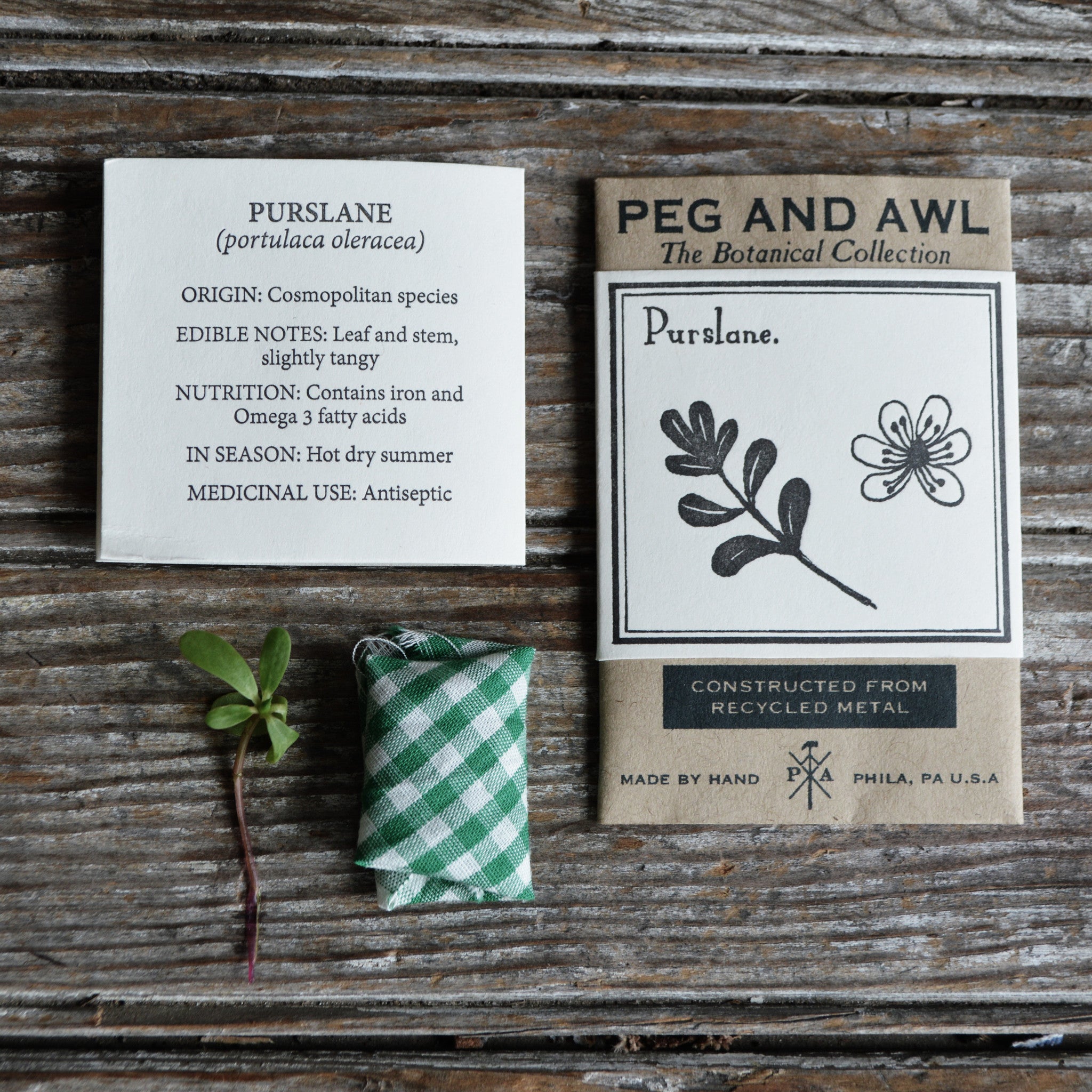 Purslane Botanical Ring