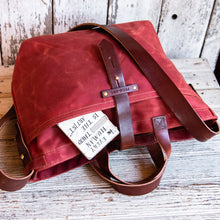Autumn Colors: Waxed Canvas Tote
