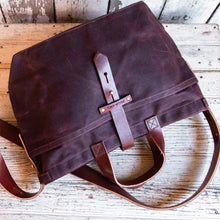 Autumn Colors: Waxed Canvas Tote