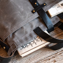 Autumn Colors: Waxed Canvas Tote
