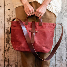 Autumn Colors: Waxed Canvas Tote