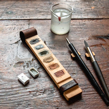 Brush Rest Trio made from Reclaimed American Chestnut